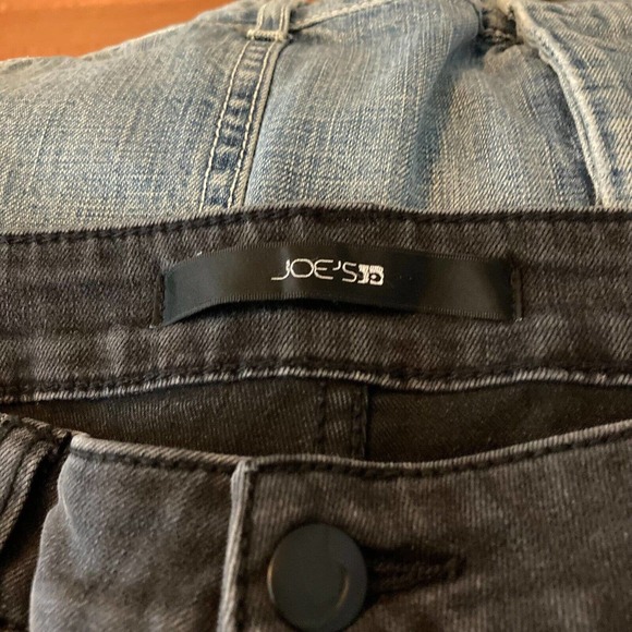 Joe's Jeans Womens Sz 30 Black Gray Skinny Leg Stretch 5 Pocket‎ - Picture 3 of 10